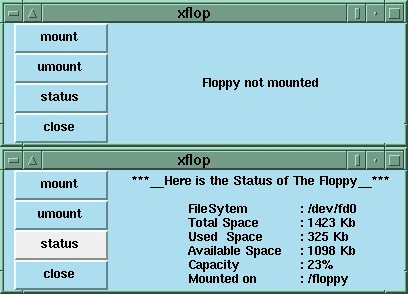 Screen shot of Xflop